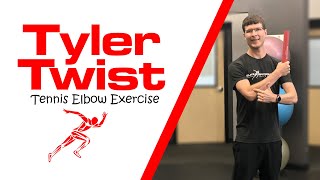 Tyler Twist Exercise For Tennis Elbow [upl. by Ongun909]