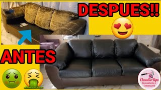 Como tapizar un sillon de la basura [upl. by Duky]