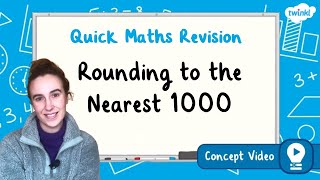 How Do You Round to the Nearest 1000  KS2 Maths Concept for Kids [upl. by Yelahs]