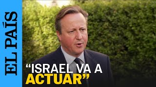 David Cameron desde Jerusalén quotQueremos ver sanciones contra Iránquot  EL PAÍS [upl. by Janyte]