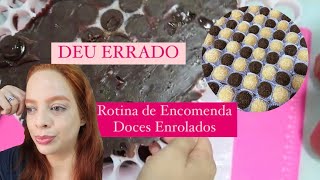 NÃO DEU CERTO  TESTEI A PLACA PORCIONADORA COM DOCES ENROLADOS PARA FESTA  BRIGADEIRO E BEIJINHO [upl. by Clarke]