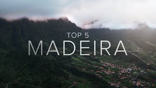 Top 5 für deinen Madeira Urlaub  Madeira Sehenswürdigkeiten 5 Hotspots  Reisetipps [upl. by Llevron]