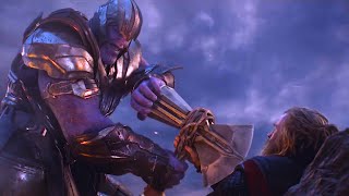 Odin saves Thor  Odin vs Thanos  Thor Thanos AvengersEndgame shorts [upl. by Wadesworth]