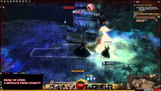 Guild Wars 2  Condition Thief vs Champion Risen King solo [upl. by Michel]