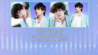 BTS  SINGULARITY LETRA FACIL  FACIL PRONUNCIACION [upl. by Seabrooke]