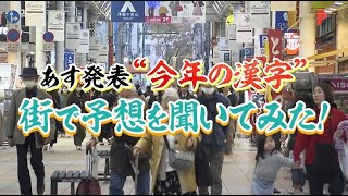 発表直前“今年の漢字” 街で予想を聞いてみた 2023年12月11日放送 [upl. by Lourdes256]