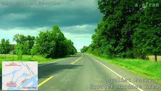 Driving in Greater Napanee Area County of Lennox and Addington Ontario Canada 4K [upl. by Anigriv]