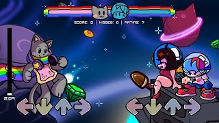 FNF  Friday Nyan Funkin Vs Nyan Cat  Nyan by Nathan S  FC4k [upl. by Yesdnil]