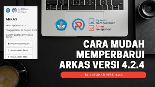 Cara Memperbarui Arkas Versi 424  Arkas Terbaru 2024 [upl. by Tamer]