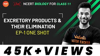 Excretory Products and their Elimination in OneShot  CBSE Biology Class 11  Vedantu 11 and 12 [upl. by Niple]