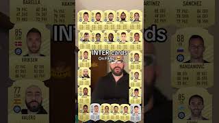 Inter cards on fifa21 😍 [upl. by Hallam]