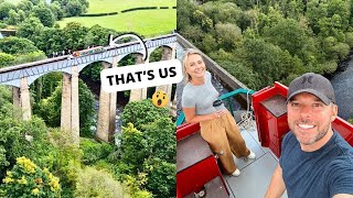 Navigating the UK’s Tallest Aqueduct Challenges of the Llangollen Canal ENGLAND to WALES [upl. by Alwin]