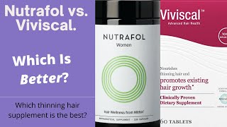 Nutrafol vs Viviscal Whats The Best For Thinning Hair [upl. by Abbi]