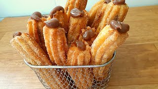 Como fazer churros caseirosimples e delicioso [upl. by Tare]