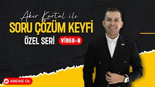 Aker Kartal ile Keyifli Soru Çözüm  8 Karma Dil bilgisi akerkartal [upl. by Idzik]