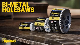 Kangos range of BiMetal Holesaws [upl. by Hobey777]