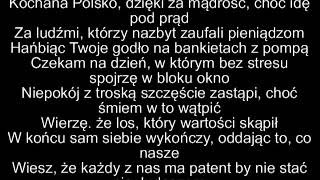 OSTR  Kochana Polsko TEKST [upl. by Sabah]