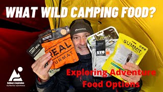 What Wild Camping Adventure Food  Expedition and Camping Foods for Hikers and Backpackers [upl. by Llesirg]