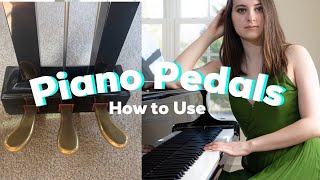 How to Use the Piano Pedal with examples [upl. by Ashlie]