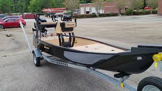 Custom Gheenoe LT25 with Aluminum Center Console by Big Franks Outdoors [upl. by Ahterahs]