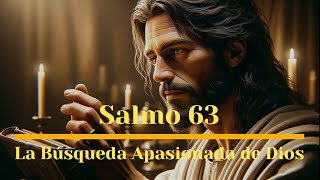 Salmo 63 La Búsqueda Apasionada de Dios Análisis y Reflexión [upl. by Melly]