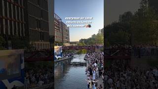 Everyman on the Canal is back shorts viralshorts summerinlondon thingstodoinlondon foryou [upl. by Llessur358]