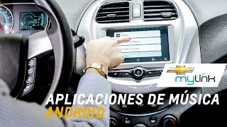 Cómo usar Chevrolet MyLink en aplicaciones de música con Android  Chevrolet Guatemala [upl. by Adnak410]