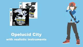 Opelucid City with realistic instruments [upl. by Notyarb]