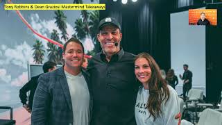 Tony Robbins amp Dean Graziosi Top 10 Affiliate Mastermind  Nicks Takeaways [upl. by Ttik586]