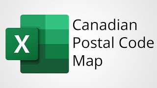 Excel Map with Canadian Postal Codes [upl. by Sandy]