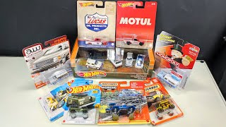 Recent Diecast Pickups 75 New Hot Wheels Premium Matchbox Working Rigs Johnny Lightning amp AW [upl. by Cherise]