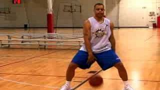 Basketball Dribbling Drills  The Figure 8 Drill in Basketball [upl. by Sone]