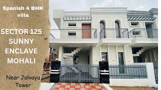 110 gaj House for sale in Sunny enclave Sector 125 Mohali [upl. by Xeno]