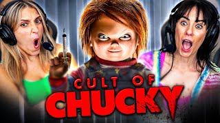 CULT OF CHUCKY 2017 MOVIE REACTION FIRST TIME WATCHING Childs Play  Full Movie Review [upl. by Delahk]