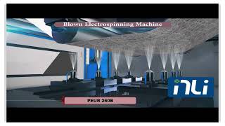 NLI Latest Technique in Electrospinning Patented BlowingAssisted Technology [upl. by Sev]