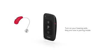 How to pair the miniPocket remote control with your hearing aid Signia Hearing Aids [upl. by Oned]