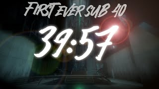 Halflife 2 Speedrun in 3957  Former WR [upl. by Wittie]