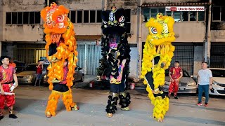 2023 The Blissful Lion Dance Performance 慶祝華光大帝千秋寶誕 吉隆坡玄龍體育會 [upl. by Aisenat]