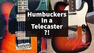 How To Install Humbuckers In a Telecaster [upl. by Walcott]