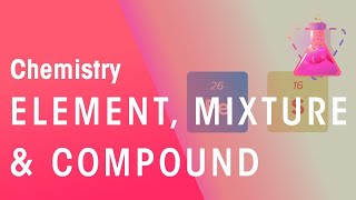 What Is An Element Mixture And Compound  Properties of Matter  Chemistry  FuseSchool [upl. by Thurmond160]