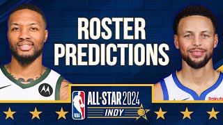 2024 NBA AllStar ROSTER PREDICTION After The 2nd Fan Vote Returns [upl. by Lebama]