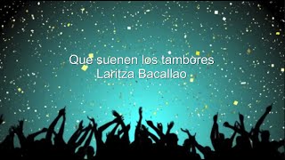 Laritza Bacallao  Que suenen los tambores Karaoke [upl. by Apple]