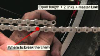 TireChaincom   Diamond Tire Chains Installation [upl. by Attalanta]