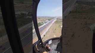 🚁 Robinson R44 Cockpit Takeoff [upl. by Ahseikal31]