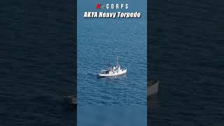 터키 해군 프레베자함의 아키야 중어뢰 발사 시험  Turkish Navy TCG Preveze S353 AKYA heavy torpedo firing test [upl. by Austina]