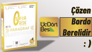 345 Yayınları Paragraf Sıfır Risk Soru Bankası [upl. by Florrie]