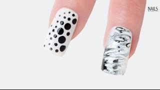 10 Easy Dotting Tool Nail Designs Compilation – by Moonlight Nail Art [upl. by Aiet]