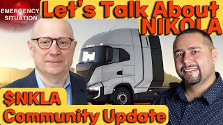 NIKOLA STOCK NEWS  NKLA Investing amp Trading Collab w Martyn Lucas Investor Channel in the works [upl. by Anipsed]