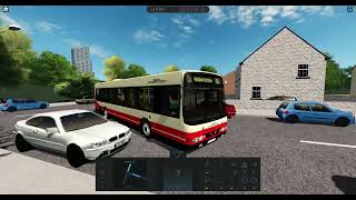 Roblox Canterbury and district bus simulator Route 30 [upl. by Amorita]