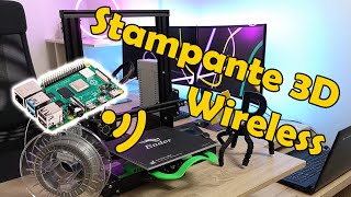 Octoprint e Raspberry  Ep13 Come controllare la stampante 3D da pc o cellulare tramite il wifi [upl. by Merna]